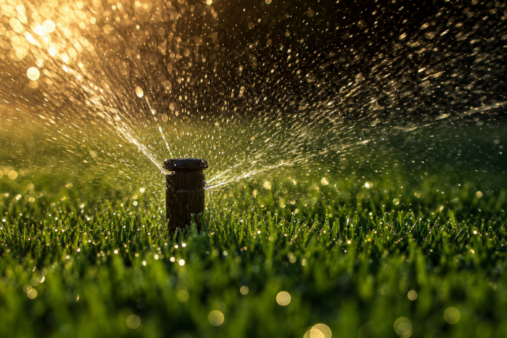 Lawn irrigation sprinkler system service in Lenexa, KS by 4T Total Lawn