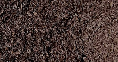 Dyed Brown Double Ground mulch sample from Cover Master KC in Lenexa, KS