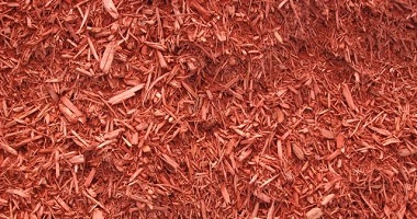 Sedona Red mulch sample from Cover Master KC in Lenexa, KS