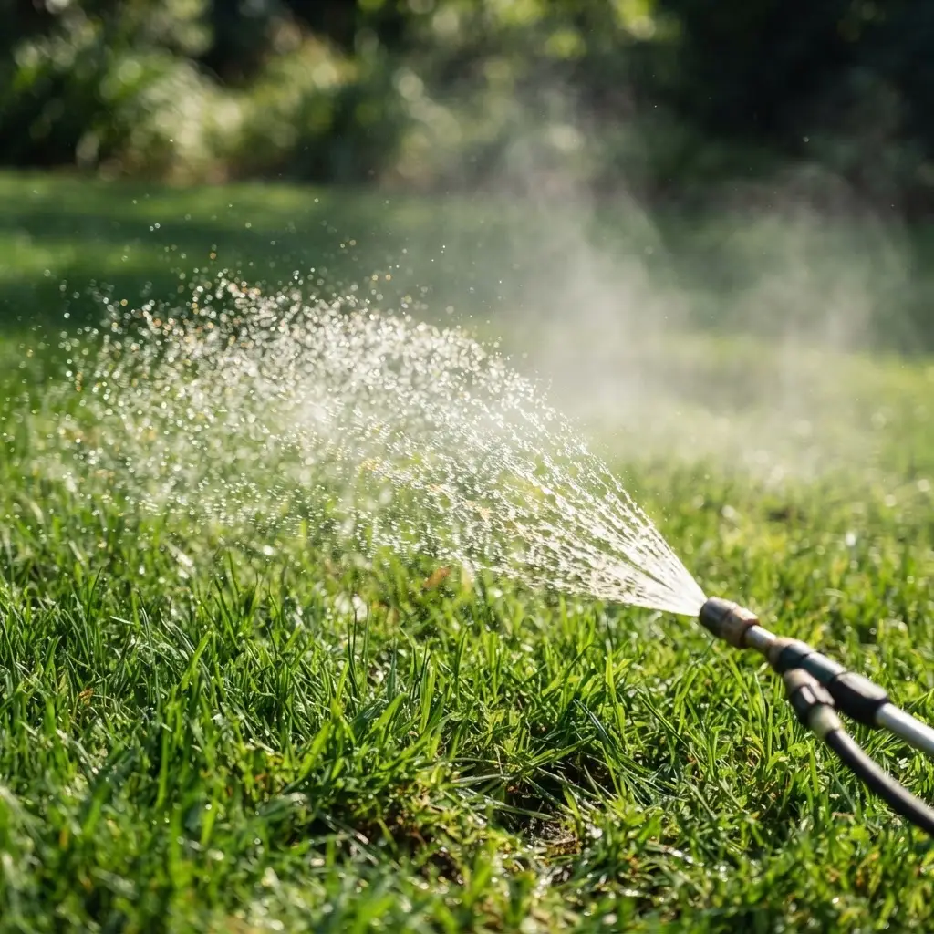 Lawn application treatment service in Lenexa, KS by 4T Total Lawn